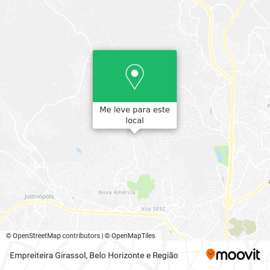 Empreiteira Girassol mapa