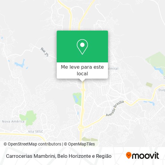 Carrocerias Mambrini mapa