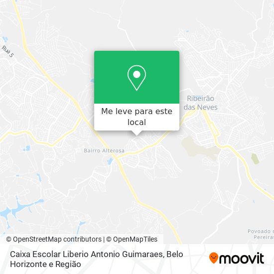 Caixa Escolar Liberio Antonio Guimaraes mapa
