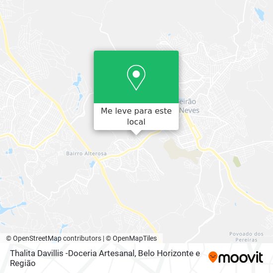 Thalita Davillis -Doceria Artesanal mapa