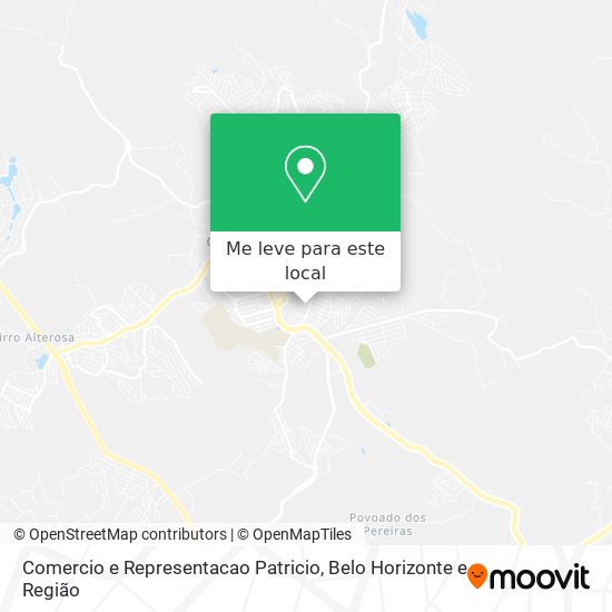 Comercio e Representacao Patricio mapa