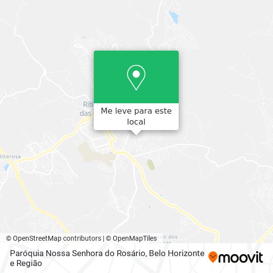 Paróquia Nossa Senhora do Rosário mapa
