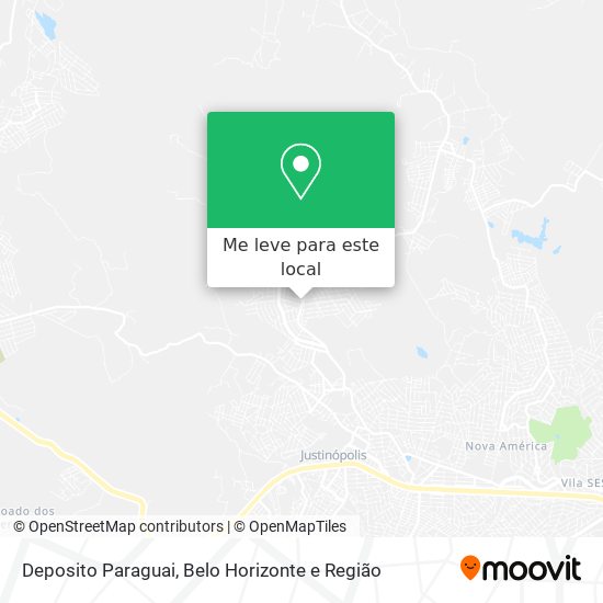 Deposito Paraguai mapa