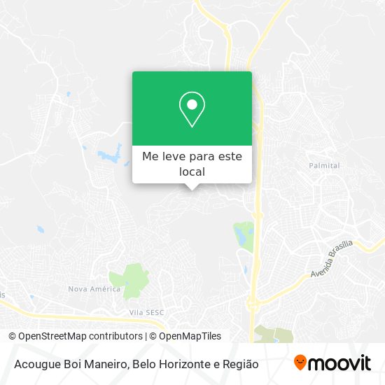 Acougue Boi Maneiro mapa