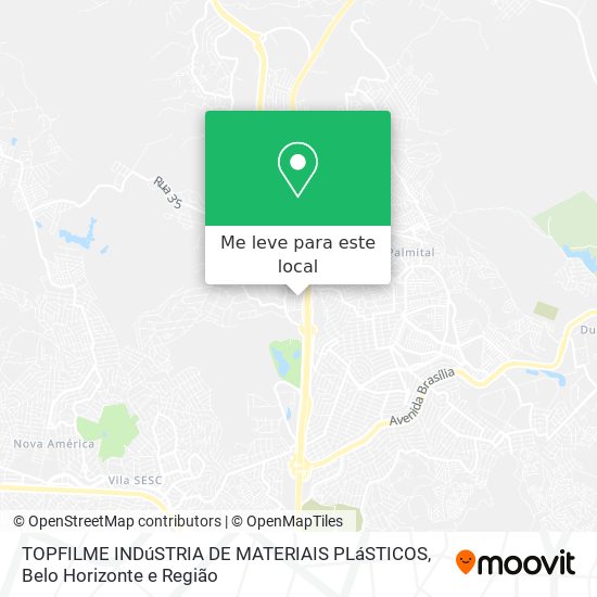 TOPFILME INDúSTRIA DE MATERIAIS PLáSTICOS mapa