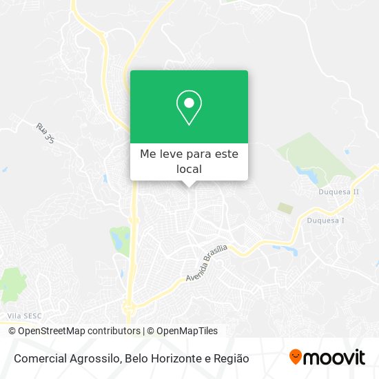 Comercial Agrossilo mapa