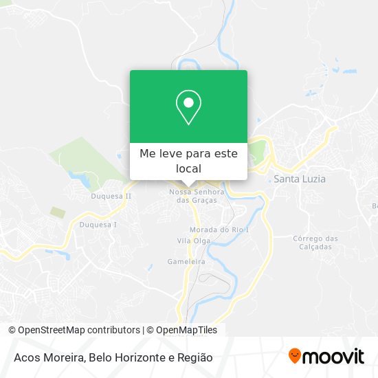 Acos Moreira mapa