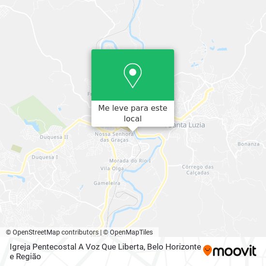 Igreja Pentecostal A Voz Que Liberta mapa