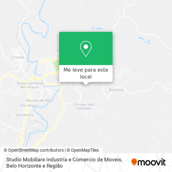 Studio Mobiliare Industria e Comercio de Moveis mapa