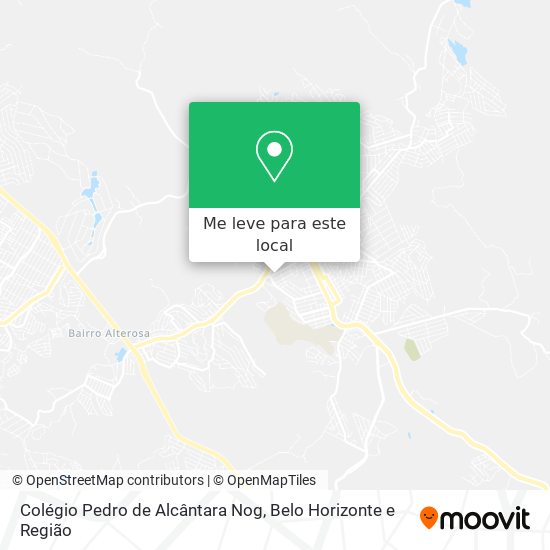 Colégio Pedro de Alcântara Nog mapa