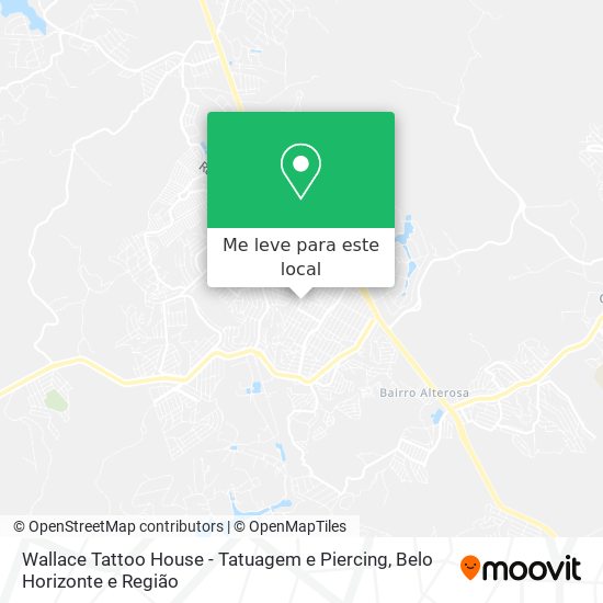 Wallace Tattoo House - Tatuagem e Piercing mapa