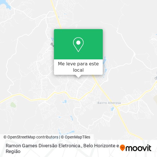 Ramon Games Diversão Eletronica. mapa