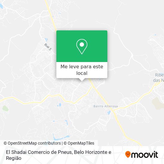 El Shadai Comercio de Pneus mapa