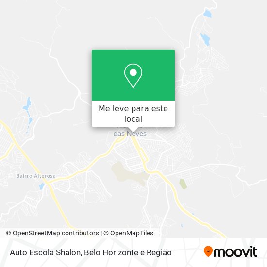 Auto Escola Shalon mapa