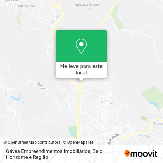 Gávea Empreendimentos Imobiliários mapa
