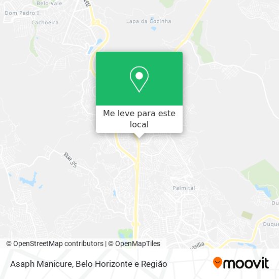Asaph Manicure mapa
