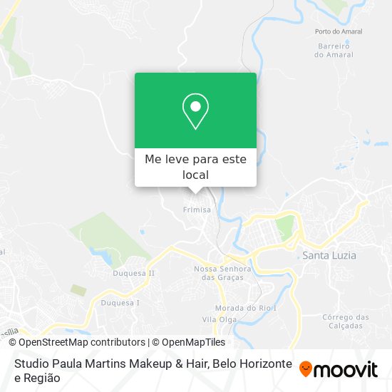 Studio Paula Martins Makeup & Hair mapa