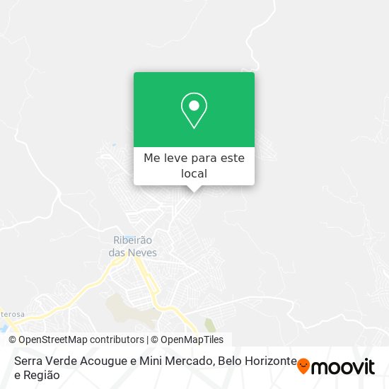 Serra Verde Acougue e Mini Mercado mapa