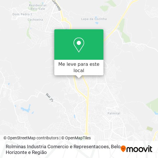 Rolminas Industria Comercio e Representacoes mapa