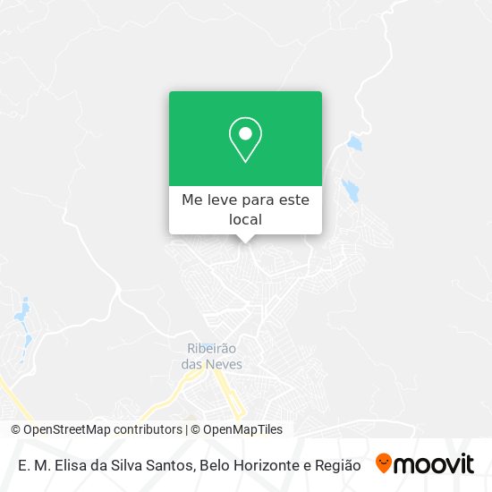 E. M. Elisa da Silva Santos mapa