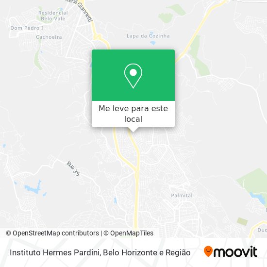 Instituto Hermes Pardini mapa