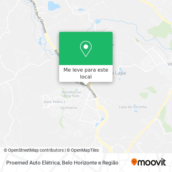 Proemed Auto Elétrica mapa