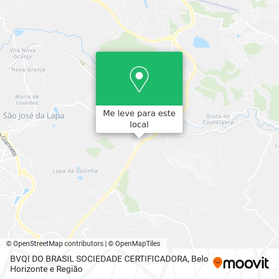 BVQI DO BRASIL SOCIEDADE CERTIFICADORA mapa