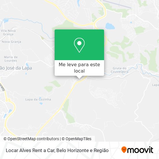 Locar Alves Rent a Car mapa