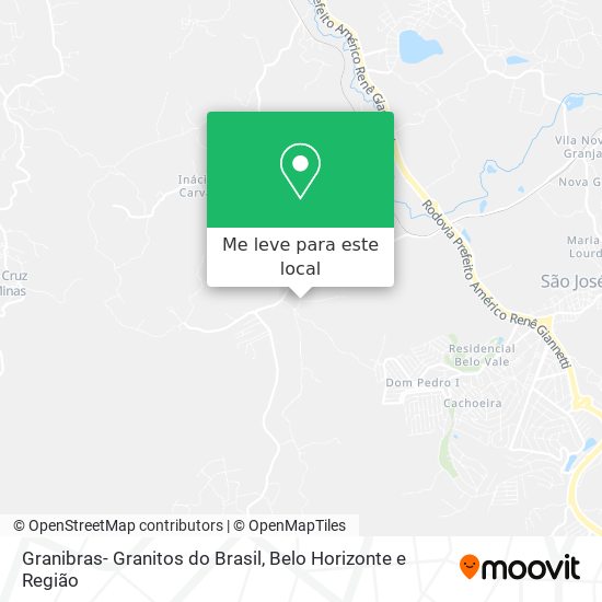 Granibras- Granitos do Brasil mapa