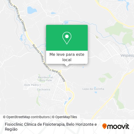 Fisioclinic Clínica de Físioterapia mapa