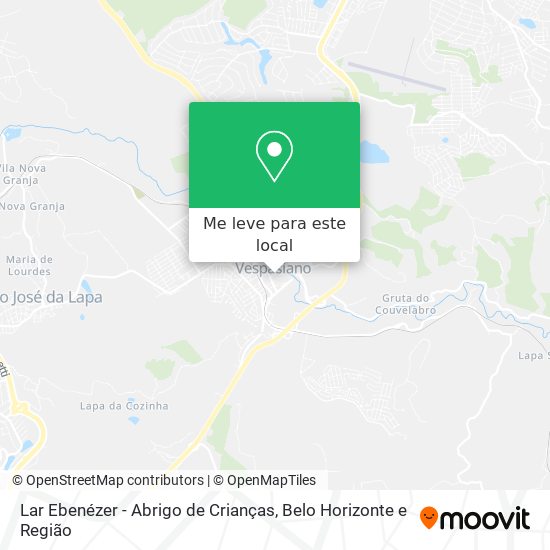 Lar Ebenézer - Abrigo de Crianças mapa