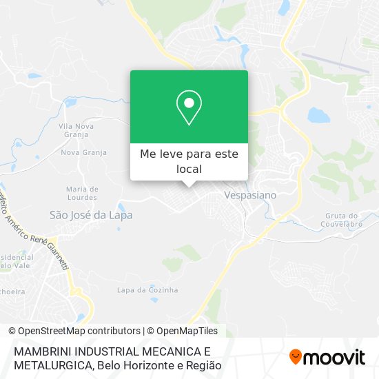 MAMBRINI INDUSTRIAL MECANICA E METALURGICA mapa