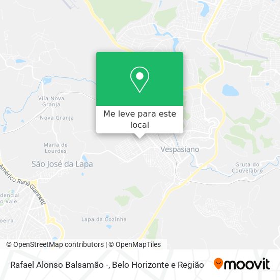 Rafael Alonso Balsamão - mapa