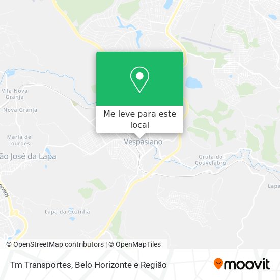Tm Transportes mapa