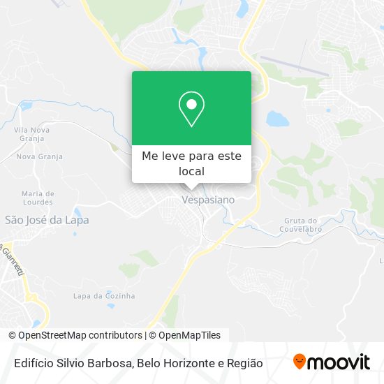 Edifício Silvio Barbosa mapa