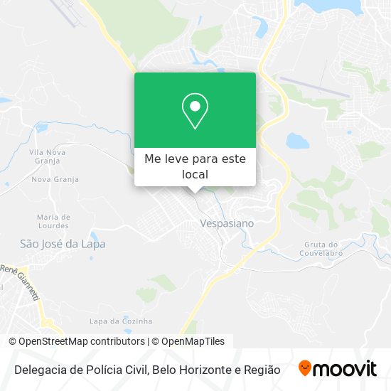 Delegacia de Polícia Civil mapa