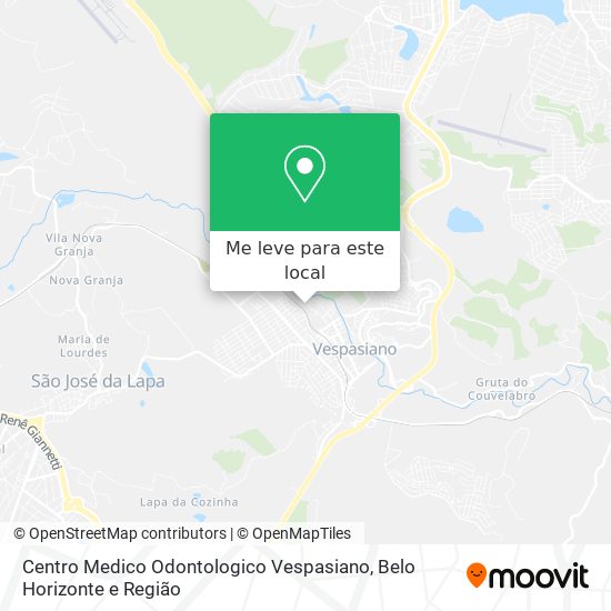 Centro Medico Odontologico Vespasiano mapa