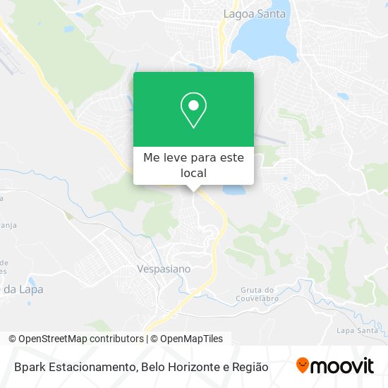 Bpark Estacionamento mapa