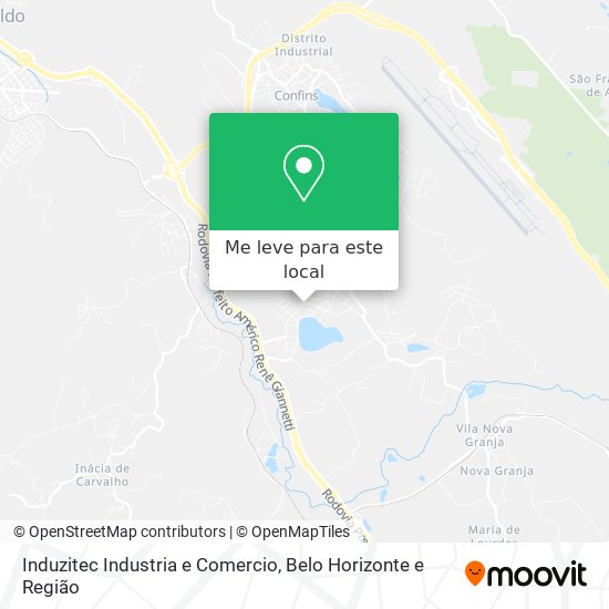 Induzitec Industria e Comercio mapa