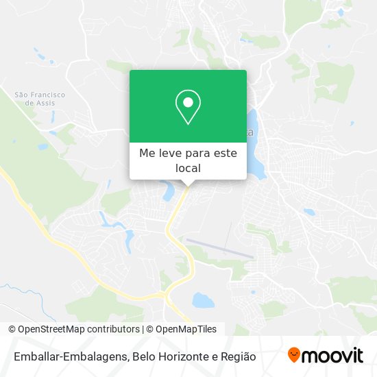Emballar-Embalagens mapa