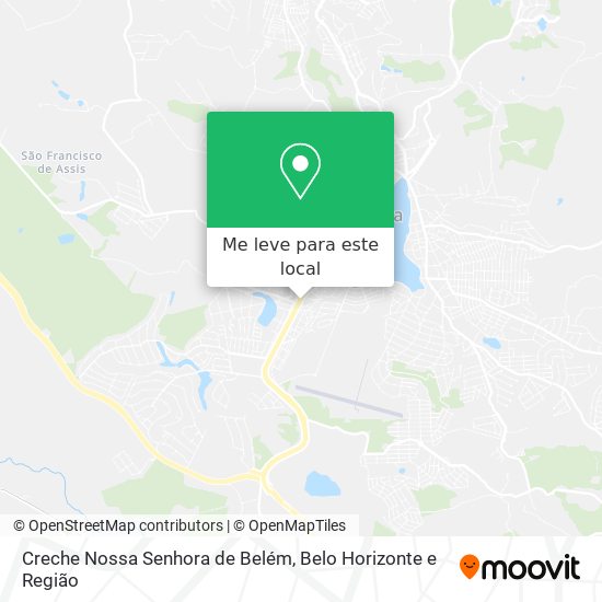 Creche Nossa Senhora de Belém mapa