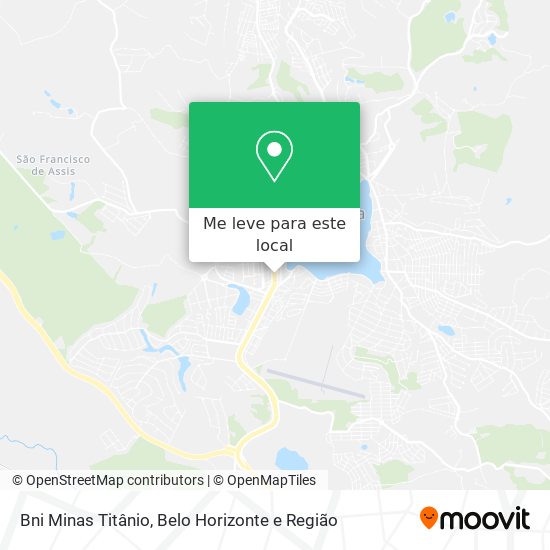 Bni Minas Titânio mapa