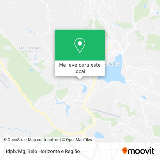 Idpb/Mg mapa