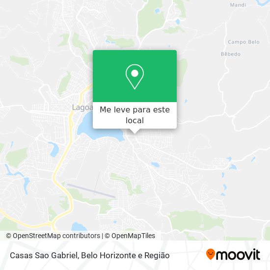 Casas Sao Gabriel mapa