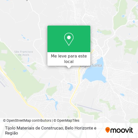 Tijolo Materiais de Construcao mapa