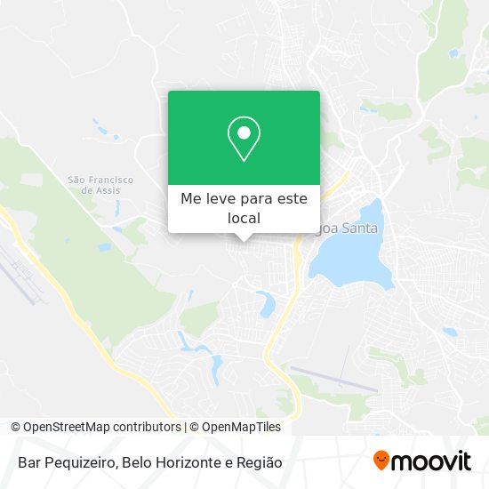 Bar Pequizeiro mapa