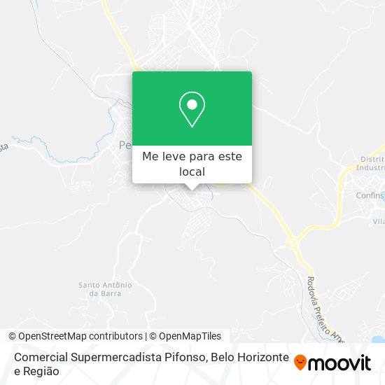 Comercial Supermercadista Pifonso mapa
