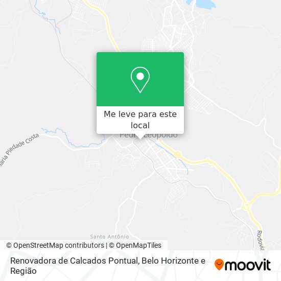 Renovadora de Calcados Pontual mapa
