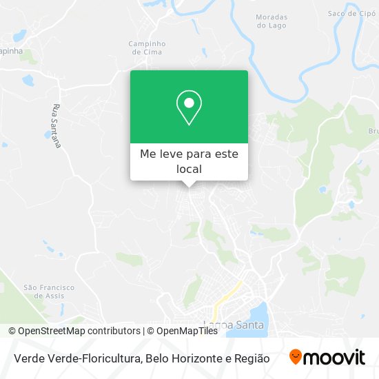 Verde Verde-Floricultura mapa