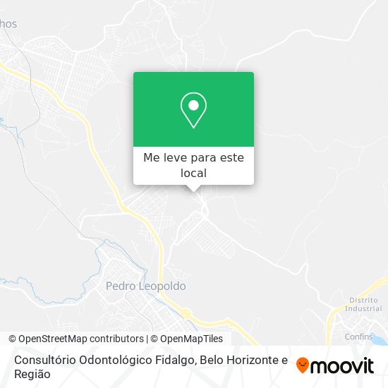 Consultório Odontológico Fidalgo mapa